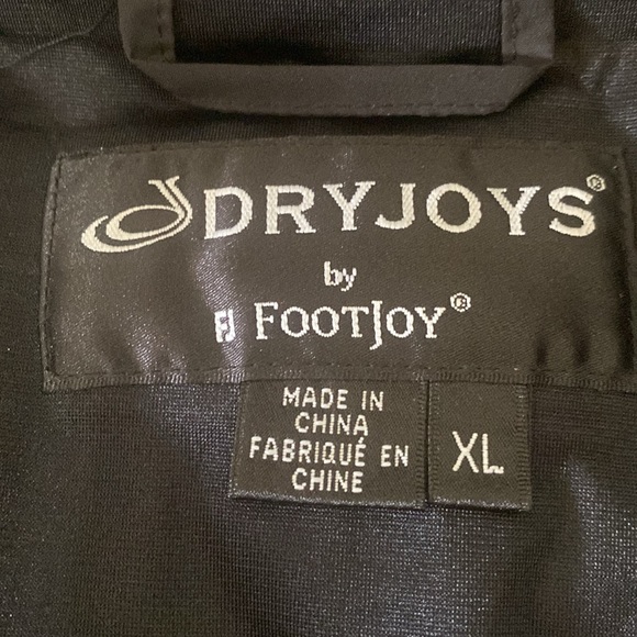 Footjoy DRYJOYS Short Sleeve US Navy Golf Rain Jacket Tan Men’s Sz XL - Picture 6 of 16